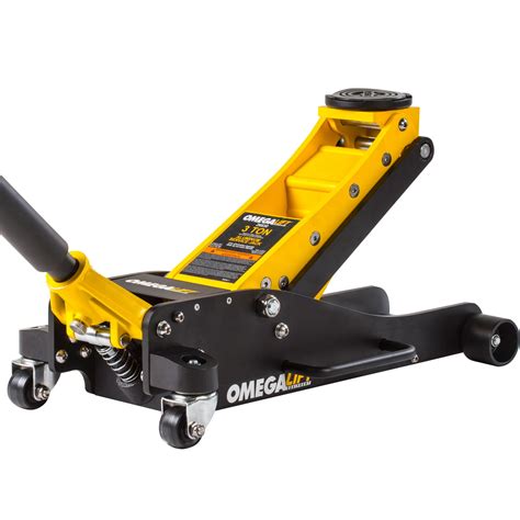 Omega Lift 3 Ton Hydraulic Aluminum Garage Floor Jack with Quick Magic Lift - Walmart.com