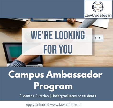 Campus Ambassador Program | LawUpdates.in