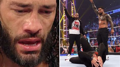 Roman Reigns finally breaks silence after The Usos' betrayal on WWE ...