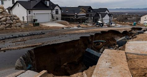 Utah flooding: Sinkholes form in Kaysville; flood advisory issued near Salt Lake City’s east ...