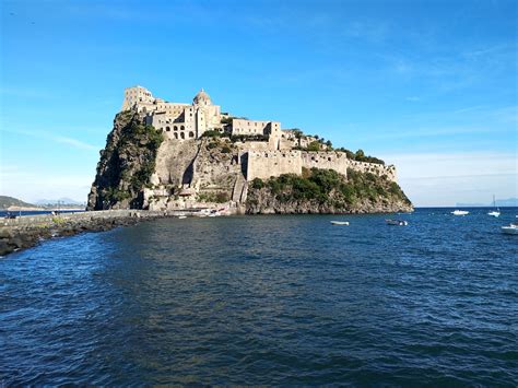 Aragonese Castle on a volcanic rocky islet, Italy. : r/castles