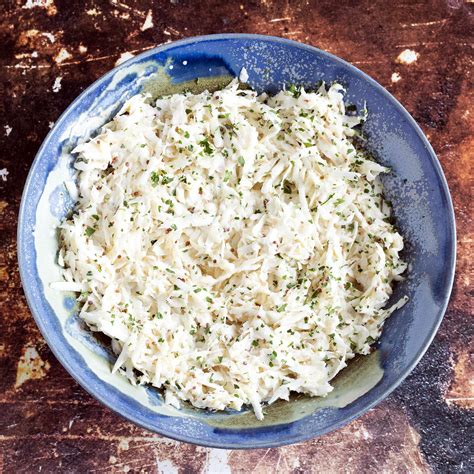 Easy celeriac remoulade - Cook Veggielicious