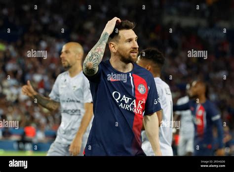 Messi 2023 psg hi-res stock photography and images - Alamy