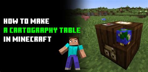 How to Make a Cartography Table in Minecraft