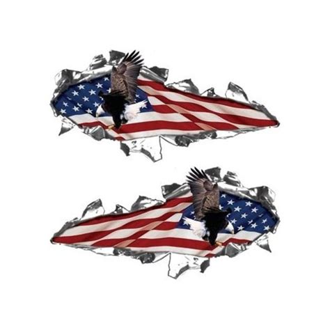 Ripped American Flag N2 free image download