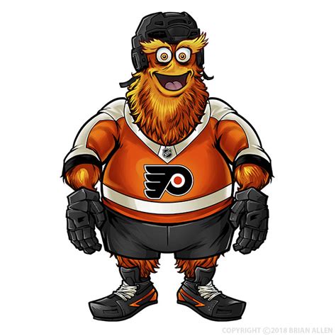 Philadelphia Flyers Mascot Design - Flyland Designs, Freelance Illustration and Graphic Design ...