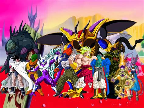 Dragonball Z Movie Villains by skarface3k3 on DeviantArt