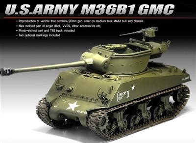 Academy 1/35 M36B1 GMC US Army Tank Destroyer Kit – Military Model Depot