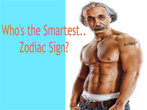 Who's the Smartest.. Zodiac Sign? | Zodiac signs, Zodiac, Smart