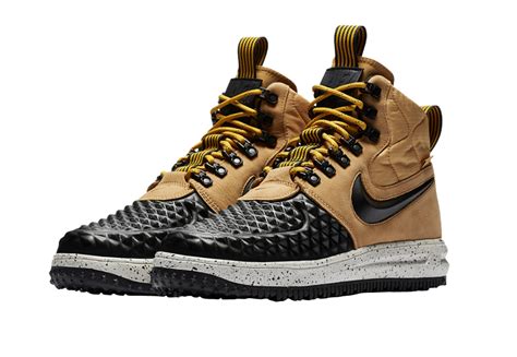 Nike Lunar Force 1 Duckboot Black Tan - KicksOnFire.com