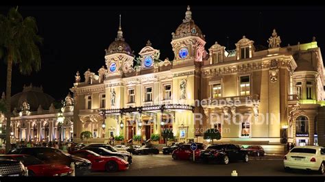 Monaco, Monte Carlo, 04.09.2015: Casino Monte-Carlo at night, view from hotel de Paris - YouTube