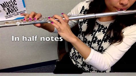 Bb Major Scale - Flute - YouTube