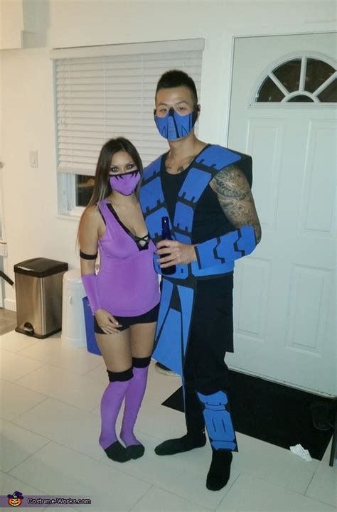 Mortal Kombat Mileena and Subzero Costume