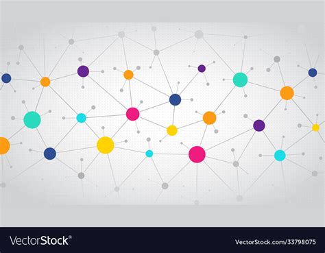 Network color communication background Royalty Free Vector