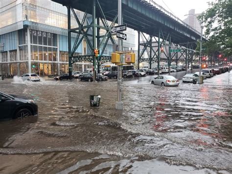 Flooding at 126th and Broadway after a storm. June 4, 2021 : r/nycpics