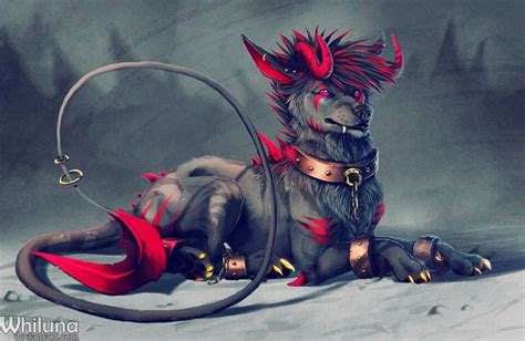 Beautiful HellHound | Criaturas fantásticas, Arte de criaturas míticas, Animales misticos