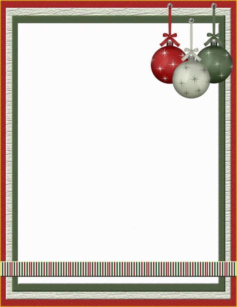 Christmas Word Templates Free Download Of Christmas 2 Free Stationery ...