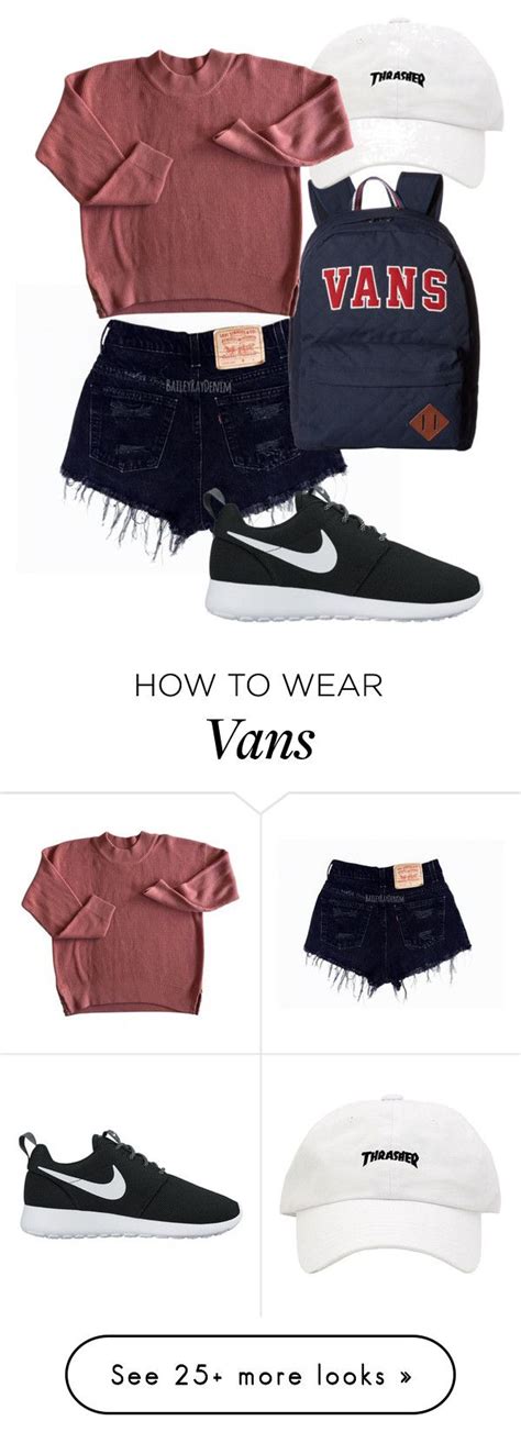 "Untitled #229" by daylightshimmer on Polyvore featuring Vans and NIKE ...