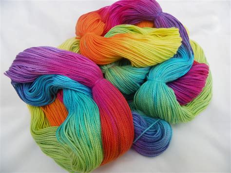 Rainbow Made: Hand dyed yarn