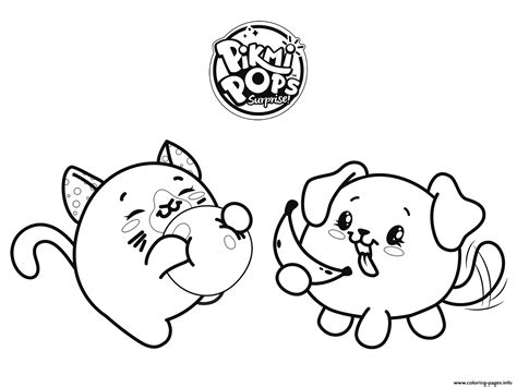 Kawaii Animals Coloring page Printable