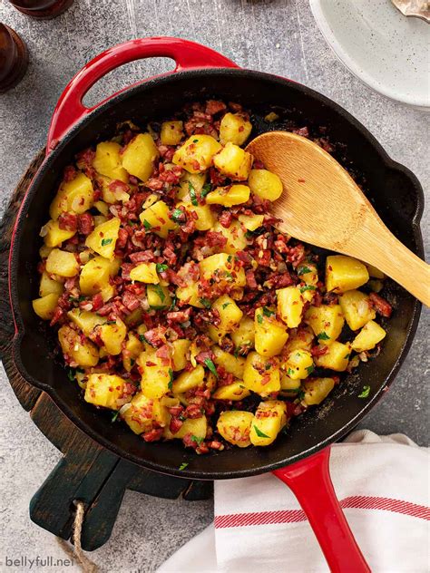 Easy Corned Beef Hash Recipe - Belly Full