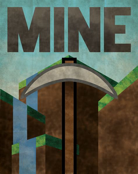 Retro Minecraft Propaganda Poster by skullx on DeviantArt