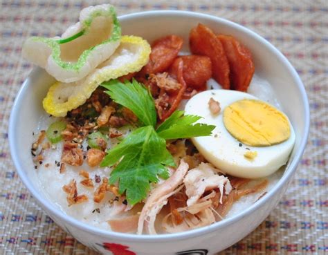 Resepi Membuat Bubur Ayam Ala Indonesia yang Wajib Anda Cuba | Resepi Masakan Asia Tenggara