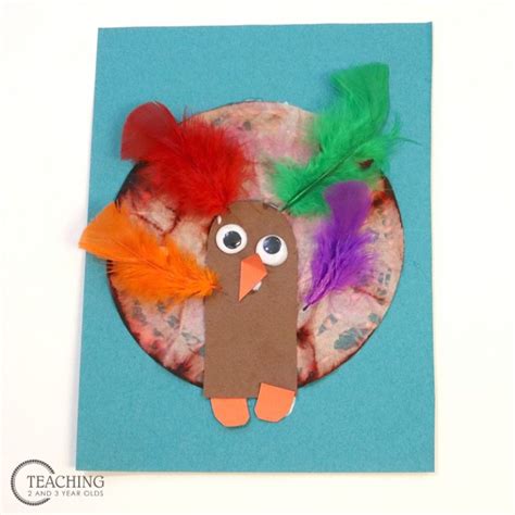 Colorful Turkey Craft for Kids