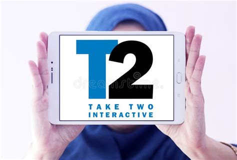 Take-Two Interactive Software Logo Editorial Photo - Image of game ...