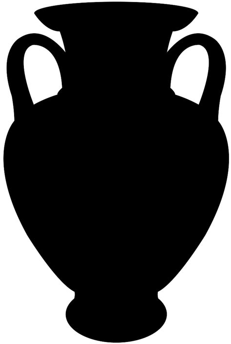 Greek Vase Silhouette | Free vector silhouettes