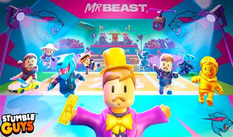 MrBeast stumbles into 'Stumble Guys' with custom-designed levels and characters - Tubefilter