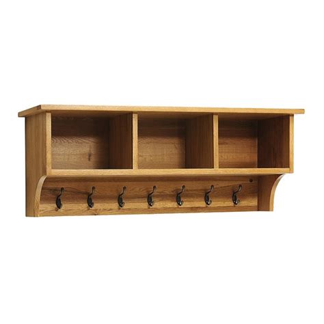 Oakland Storage Shelf and Hooks - The Cotswold Company