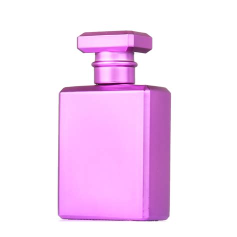 Wholesale Fashion 50ml UV Screen Printing Square Perfume Bottles Glass 50ml, High Quality ...