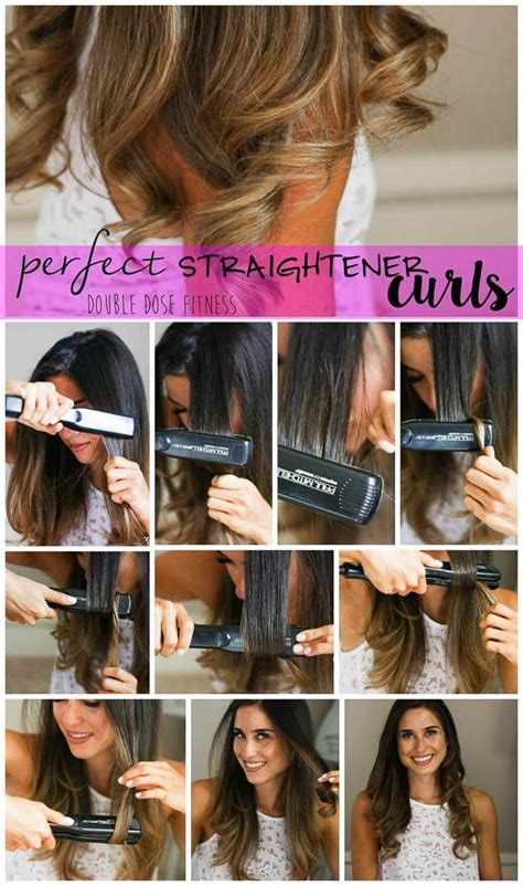 How To Curl Hair With Straightener Step By Step - Best Simple Hairstyles for Every Occasion