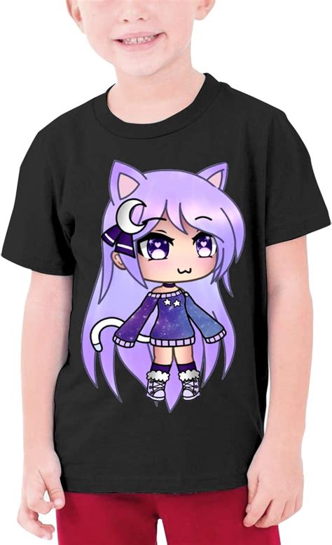 Viouos Gacha Life Merch T-Shirt Casual Short Sleeve Shirt for Teenage ...