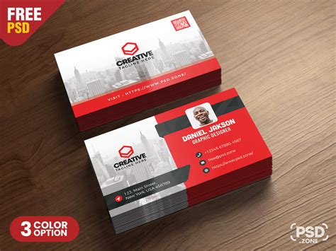 Corporate Business Card PSD Template - PSD Zone