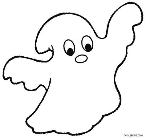 Printable Coloring Pages Of A Ghost