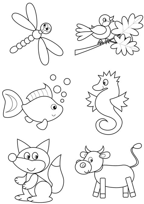 Dessins à imprimer | Coloriage, Coloriage animaux, Activités simples ...