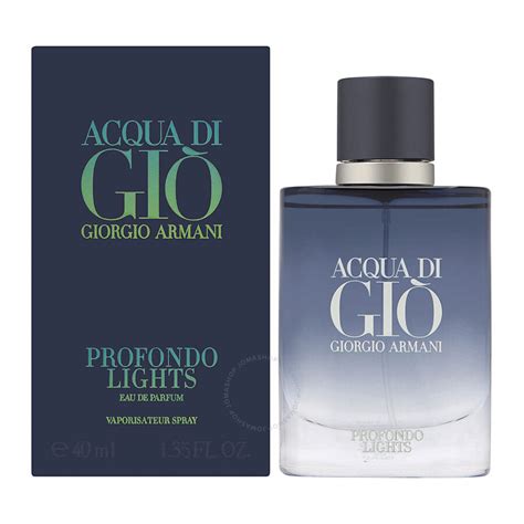 Giorgio Armani Men's Acqua Di Gio Profondo Lights EDP 1.35 oz ...