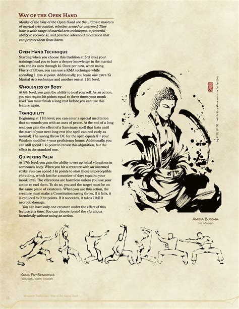 The Monk - Martial Arts similar to "Open Hand Techniques" (would like to have your feedback) : r ...