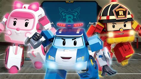 Robocar POLI Transform Compilaton | Rescue Team Ver. | Transforming ...