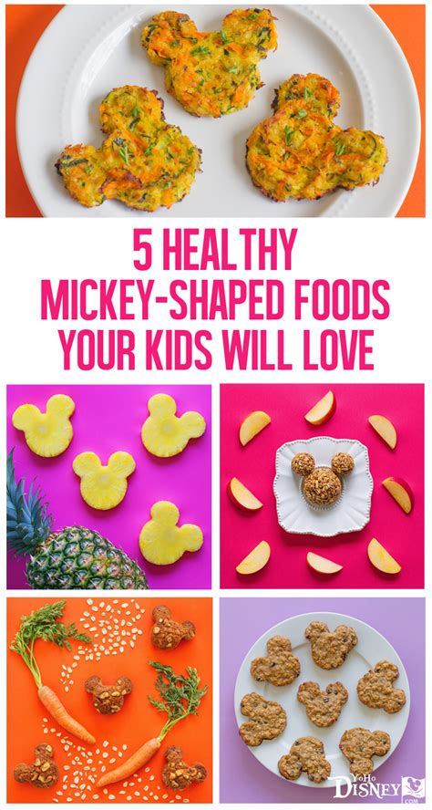 5 Healthy Mickey Shaped Foods Your Kids Will Love – YoHo Disney