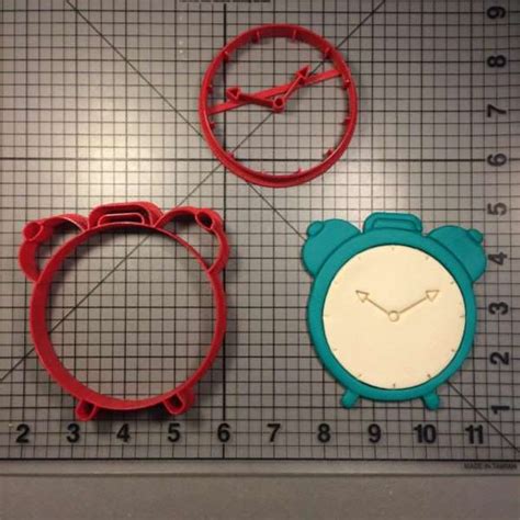 Alarm Clock 102 Cookie Cutter Set | JB Cookie Cutters