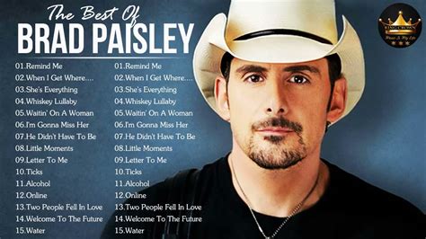 Brad Paisley Best Songs - Brad Paisley Greatest Hits Full Album 2022 ...