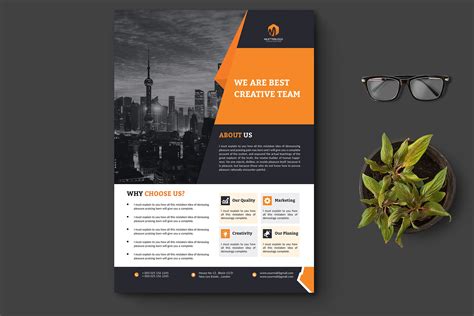 Flyer | Creative Illustrator Templates ~ Creative Market