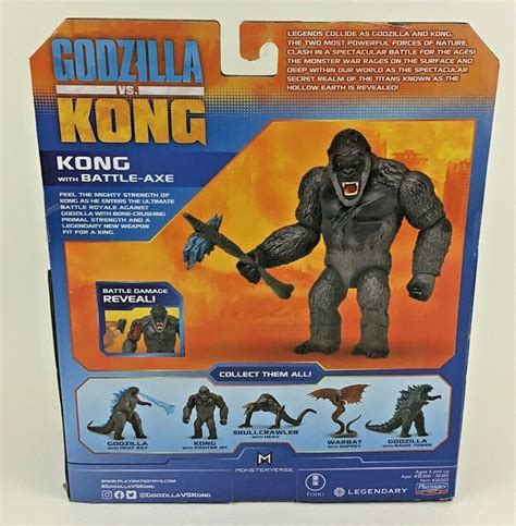 Godzilla vs kong kong with battle axe - arenaqust