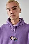 UO Purple Solar System Hoodie | Urban Outfitters UK