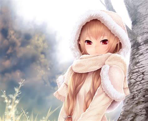 Photography of anime woman elf with hoodie illustration HD wallpaper ...