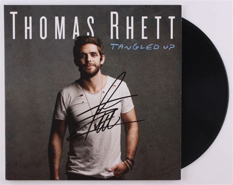 Thomas Rhett Signed "Tangled Up" Vinyl Record Album (JSA COA ...