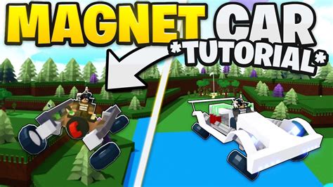 [TUTORIAL] How to build a MAGNET POWERED FLYING CAR in Build a Boat!! | ROBLOX - YouTube